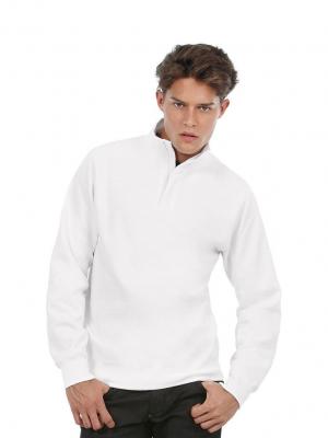 Felpa mezza zip