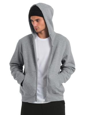 Felpa Zip Cappuccio