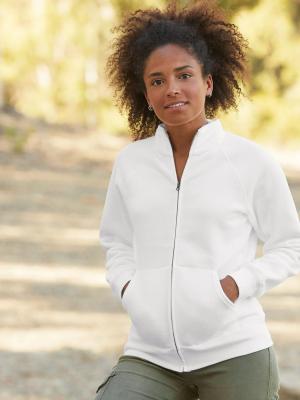 Felpa donna zip